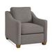 Armchair - Braxton Culler Oliver 33" Wide Armchair Fabric in Gray/Brown | 37 H x 33 W x 39 D in | Wayfair 731-001/0822-84/HAVANA