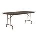 Correll, Inc. 60" Rectangular Portable Folding Table Wood in Brown | 29" H x 72" L x 30" W | Wayfair PC3072P-01