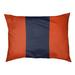 East Urban Home Miami Dog Bed Pillow Metal in Orange/Blue | Extra Large (50" W x 40" D x 7" H) | Wayfair F07F7F77F54C4AAF93474BC8C449E114