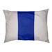 East Urban Home Las Vegas Dog Bed Pillow Polyester in White/Blue | 6 H x 28 W x 18 D in | Wayfair C64F7D856BEA4A858A64DD9D335022DF