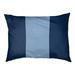 East Urban Home North Carolina Wild Dog Outdoor Dog Pillow Metal in Blue | Extra Large (50" W x 40" D x 17" H) | Wayfair