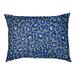 East Urban Home New York Fly Throwback Football Outdoor Dog Pillow Metal in Green/Blue/White | Extra Large (40" W x 50" D x 6" H) | Wayfair
