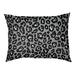 East Urban Home Seattle Throwback Football Outdoor Dog Pillow Metal in Black | Large (30" W x 40" D x 5" H) | Wayfair