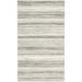 Gray/White 60 x 22 x 0.75 in Area Rug - Nicole Curtis WNC01-GRAY Area Rug Polyester/Cotton | 60 H x 22 W x 0.75 D in | Wayfair 099446097101