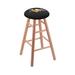 Holland Bar Stool NHL 30" Bar Stool Wood/Plastic/Acrylic in Brown | Counter Stool (24" Seat Height) | Wayfair RC24MSNatPitPen