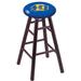 Holland Bar Stool NHL 30" Bar Stool Wood/Plastic/Acrylic in Brown | Counter Stool (24" Seat Height) | Wayfair RC24MSDCTBLght