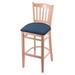 Holland Bar Stool 25" Bar Stool Wood/Upholstered in Blue/Black/Brown | Bar Stool (30" Seat Height) | Wayfair 312030Nat024