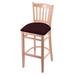 Holland Bar Stool 25" Bar Stool Wood/Upholstered in Brown | Bar Stool (30" Seat Height) | Wayfair 312030Nat005