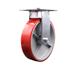 Service Caster Heavy Duty Casters, Metal | 7.5 H x 12 W x 12 D in | Wayfair SCC-35R820-PUR-RS