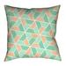 Latitude Run® Avicia Throw Pillow Polyester/Polyfill blend in Orange/Green/White | 36" x 36" | Wayfair 3825312D19B145E6AD3368E0F30335B7