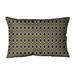 Latitude Run® Avicia Lumbar Pillow Polyester/Polyfill/Leather/Suede in Yellow | 14 H x 20 W x 3 D in | Wayfair 53998F3B74BA49A9AA5A0F36F394BC8E