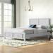 Latitude Run® Hamra Low Profile Storage Platform Bed Metal in White/Blue | California King | Wayfair C409A7974D5145ADA3391ADB8E238035