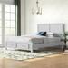 Latitude Run® Hamra Low Profile Storage Platform Bed Metal in Gray/White | California King | Wayfair 3A591E8E24E14767A46DA2975E0A2CD9