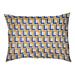 Wrought Studio™ Tuileries Football Luxury Outdoor Dog Pillow Polyester in Blue | Small (28" W x 18" D x 4" H) | Wayfair