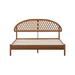 NTC Gem Wooden Bed Frame w/ Headboard & Silent Slats, 1000 Lbs. Capacity Wood in Brown | 42.1 H x 78 W x 82 D in | Wayfair NTC-29