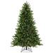 The Holiday Aisle® Jacai 7' Lighted Artificial Virginia Pine Christmas Tree - Stand Included, Metal in Green/White | 6" | Wayfair