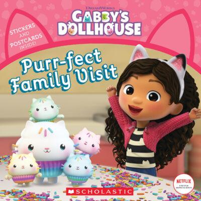 Gabby's Dollhouse #5: Purrfect Family Visit w/Stck...