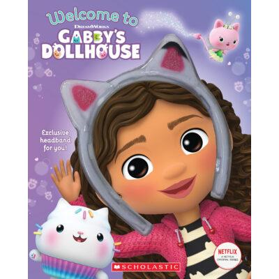 Welcome to Gabby's Dollhouse w/Headband (Hardcover) - Gabhi Martins