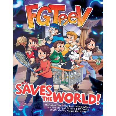 FGTeev Saves the World! (paperback) - by FGTeeV