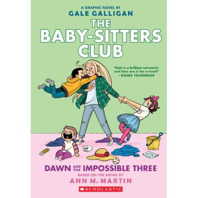 The Baby-Sitters Club Graphix #5: Dawn and the Impossible Three (Full-Color Edition) (paperback) -