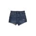 CALVIN KLEIN JEANS Denim Shorts - Mid/Reg Rise: Blue Bottoms - Women's Size 27