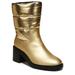 Franco Sarto Snow - Womens 7 Gold Boot Medium