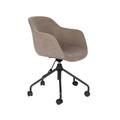 designline »Junzo« Office Stuhl grau mit Rollen