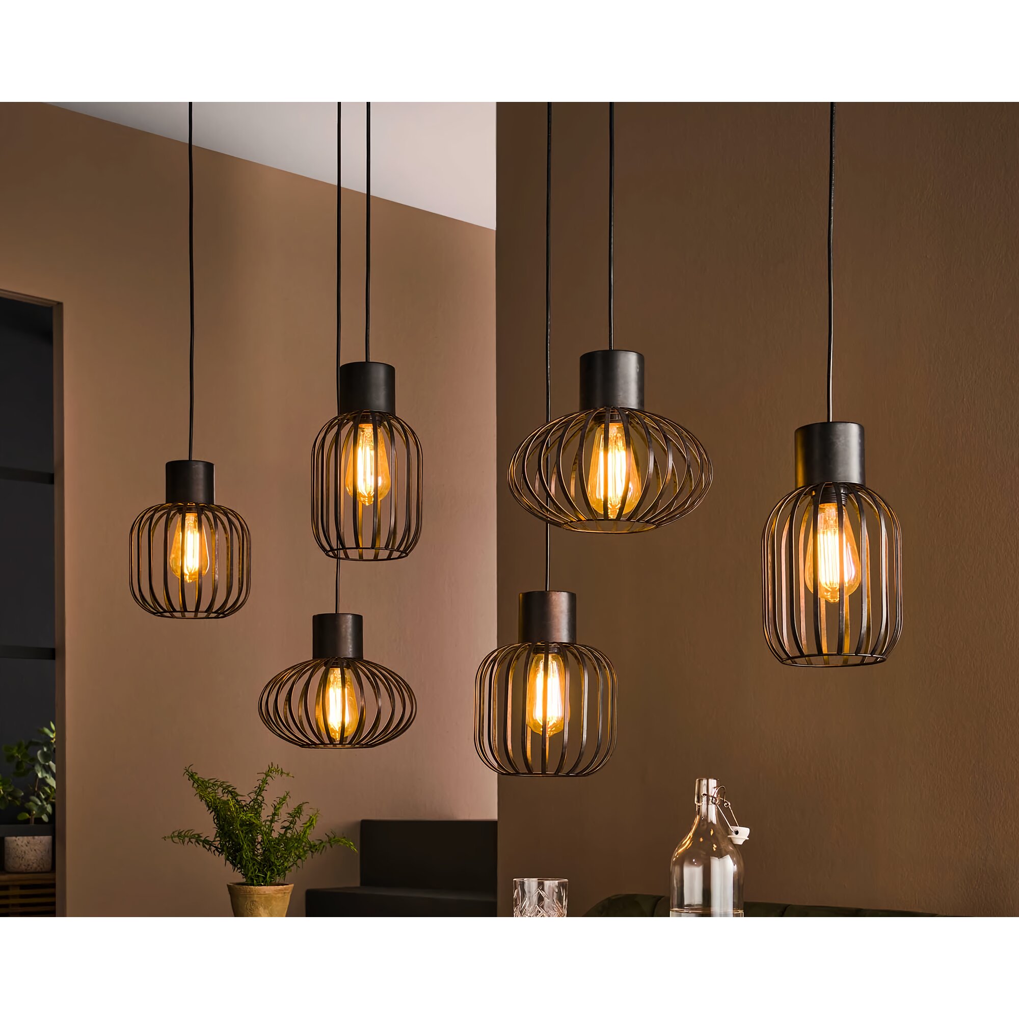 designline »Metallo« Hängelampe II 145x150x28 cm