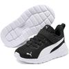Sneaker PUMA "ANZARUN LITE AC INF", Gr. 25, schwarz-weiß (puma schwarz, puma weiß), Textil, unifarben, sportlich, Schuhe, für Kinder