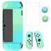 Case Cover Set Fit for Nintendo Switch Lite HFDR Protective Cover Protector Case for Nintendo Switch Lite with HD Screen Protector Shock-Absorption & Anti-Scratch NS Lite Accessories