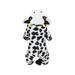 Pet Costume Dog Halloween Suit Dog Milk Cow Costume Dog Jumpsuit Pet Puppy Supplies - Size XL