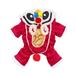 1Pc New Year Cat Dog Clothes Creative Pet Clothing Festival Pet Costume Red