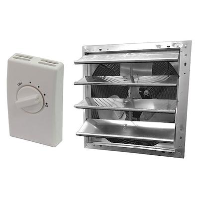 DAYTON 347HX9 DAYTON Alu/Steel 8"H 19.25"W Exhst Fan