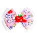 CAKVIICA Back To School Pencil Hair Bow Clips Ponytail Holder Ribbon Hairgrips Cheer Hair Bows Tie For First Day Of School Girl Student Cheerleader Hair Accessories