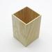 2pcs Wooden Pen Container Stationery Container Tabletop Utensil Holder Organizer