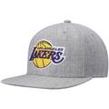 "Casquette Snapback Los Angeles Lakers 2.0 Mitchell & Ness gris chiné pour hommes - Homme Taille: OSFA"