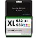 Restored HP 932 XL Compatible Ink Cartridge Replacements for HP Officejet 7110 6600 6700 6100 7612 7610 Printers. 4 Pack (Black Cyan Magenta Yellow) (Refurbished)