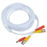 PKPOWER White 65ft BNC Extension Cable for Samsung SDC-9443BCN In/Outdoor Security Camera