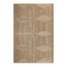 Handmade Geometric Beige Jute Rug Home Decor Dining Room Carpet Square Garden Yoga Mat 12x12 Feet