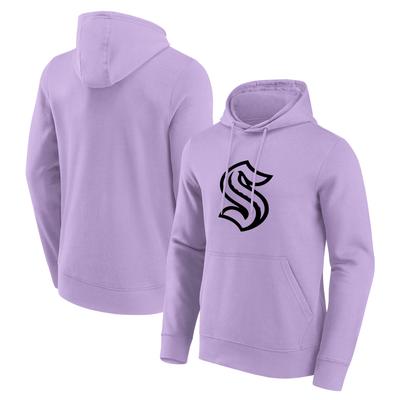 Seattle Kraken Fanatics Branded Mono Logo Graphic Hoodie – Herren Image