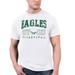 Men's Starter White Philadelphia Eagles Retro Team Graphic T-Shirt
