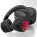 Keyscaper Black Louisville Cardinals Wireless Bluetooth Headphones & Case