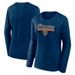 Women's Fanatics Branded Navy Chicago Bears Next Long Sleeve T-Shirt