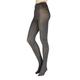 Ladies 1 Pair Charnos Chunky Cable Knit Tights Charcoal M-L