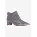 Wide Width Women's Jacinta Bootie by J. Renee in Pewter (Size 8 W)