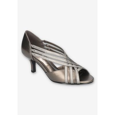 Women's Oceana Pump by Easy Street in Pewter Metallic (Size 9 1/2 M)