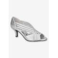 Women's Oceana Pump by Easy Street in Silver Metallic (Size 8 M)