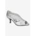 Women's Oceana Pump by Easy Street in Silver Metallic (Size 7 M)