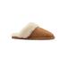 Women's Doubleface Sheepskin Slippers by LAMO in Chestnut (Size 5 M)