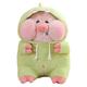 URFEDA Pig plush toy pig plush toy pillow cute pig cuddly toy soft plush pillow pig hugging pillow sleeping doll cuddly toy stuffed animals throw pillow toy for children